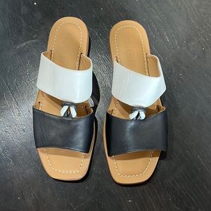 M Gemi Colorblock Sandals Size 38.5 (Size 8)